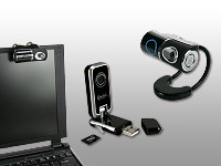 Webcam Plug & Play et webcam/lecteur de carte mémoire : Connectland révolutionne la petite caméra du web !