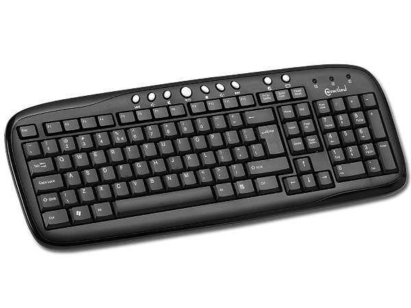 CLAVIER MULTIMADIA ULTRA PLAT PS2