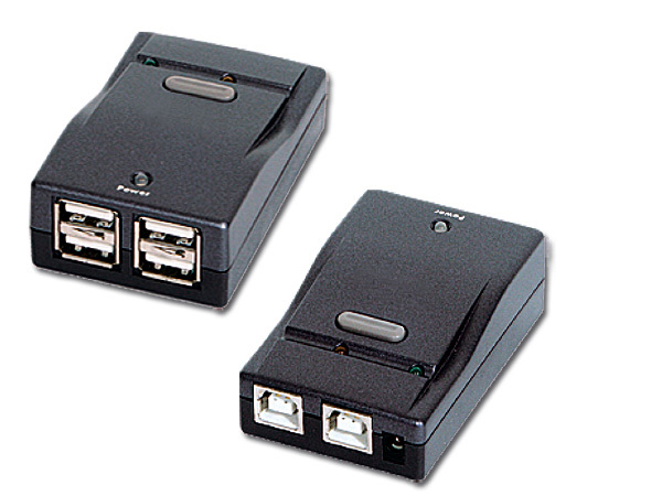 COMMUTATEUR-HUB USB 2.0 4 PORTS