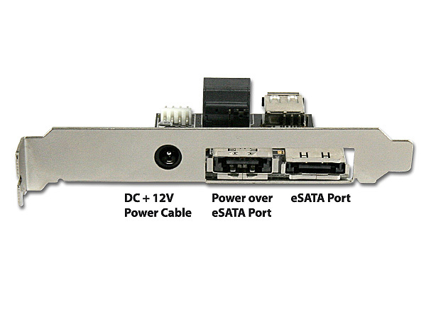 EQUERRE POWER OVER eSATA /eSATA/12V