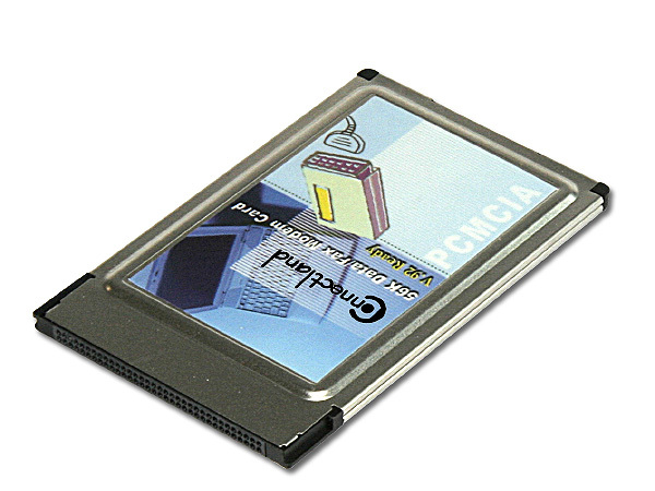 MODEM-FAX PC CARTE V92 56KBPS