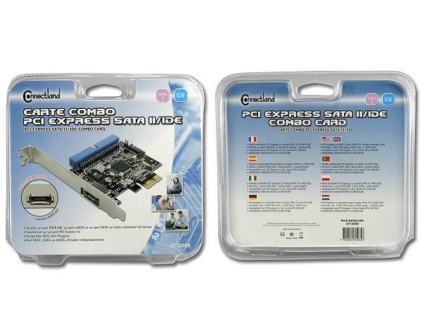 CARTE COMBO PCI EXPRESS SATA II/IDE