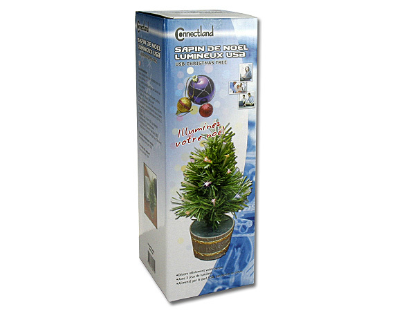 SAPIN DE NOEL LUMINEUX USB