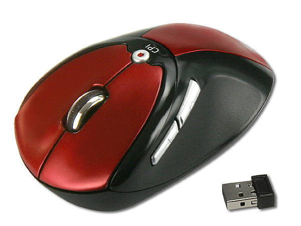 SOURIS OPTIQUE SANS FIL USB 2.4 Ghz