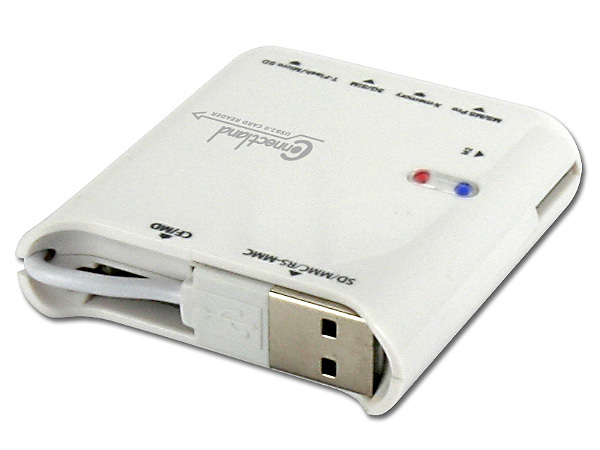 LECTEUR USB v2.0  DE CARTES MEMOIRE 