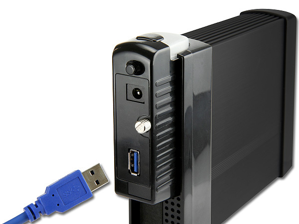 BOITIER EXTERNE USB v3.0 POUR DISQUE DUR 3½’’ SATA