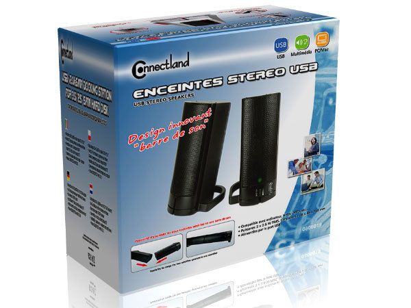 ENCEINTES STEREO USB