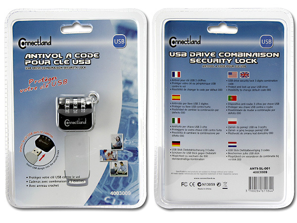 Boîtier Antivol pour Carte SD, Clé USB - Security & Protection