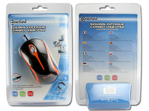 SOURIS OPTIQUE COMBO USB/PS2