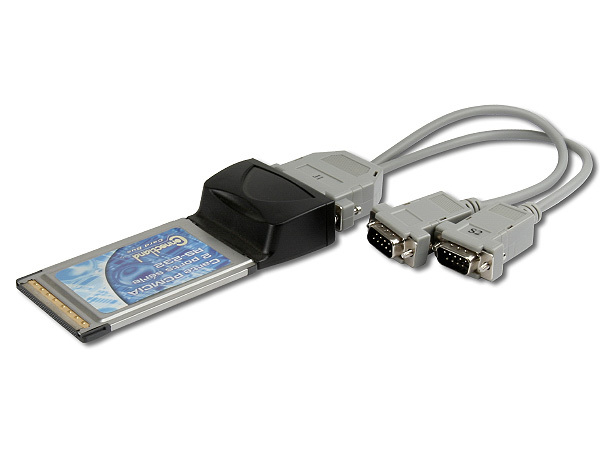 CARTE PCMCIA 2 PORTE SERIE RS-232