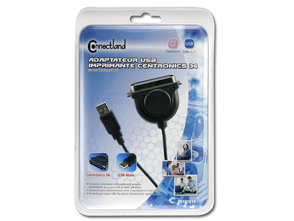 CABLE-ADAPTATEUR USB-IMPRIMANTE C36