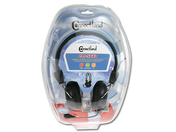 CASQUE STEREO MULTIMEDIA AVEC MICROPHONE