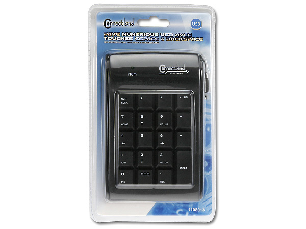 PAVE NUMERIQUE USB AVEC TOUCHE BACKSPACE