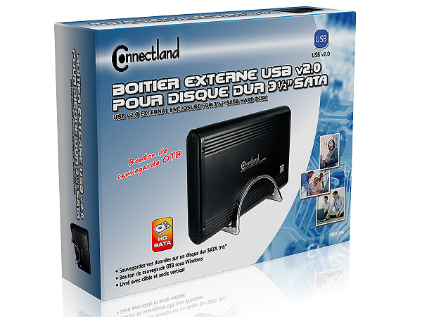 2.5 eSATA USB External HDD Enclosure - Boîtiers de disque dur