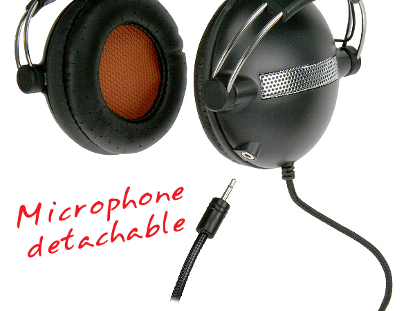 CASQUE STEREO AVEC MICROPHONE DETACHABLE