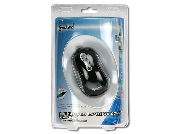 MINI SOURIS OPTIQUE COMBO USB/PS2