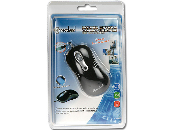 SOURIS OPTIQUE COMBO PS2/USB