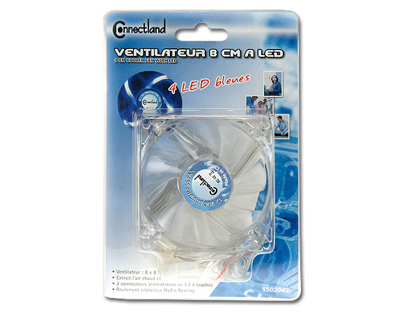 VENTILATEUR 8 CM A LED