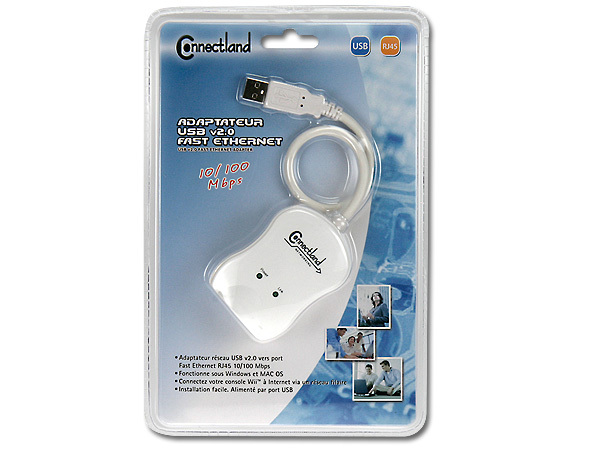 ADAPTATEUR USB V2.0 FAST ETHERNET