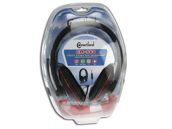 CASQUE STEREO AVEC MICROPHONE