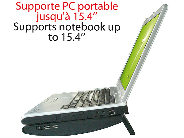 Support Ordinateur Portable, Support PC Portable Ventilé, Laptop