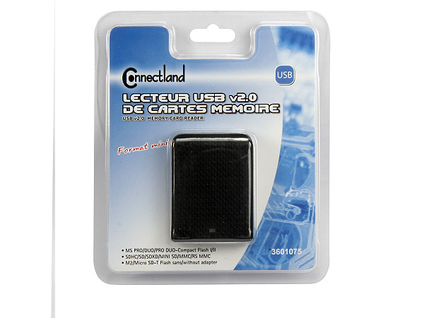 LECTEUR USB v2.0 DE CARTES MEMOIRE 