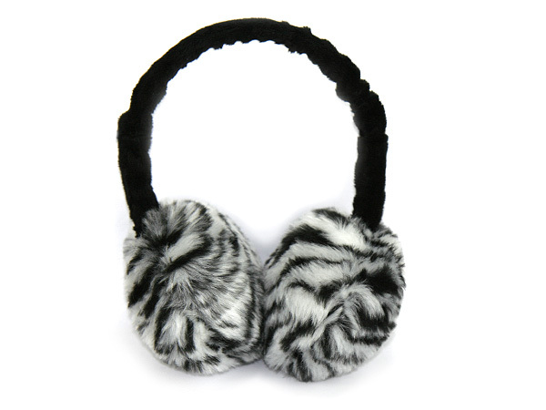 CASQUE STEREO AVEC MOTIF ZEBRE