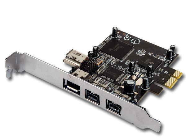 CARTE PCI EXPRESS 2 x 1394B + 1 x IEEE 1394A