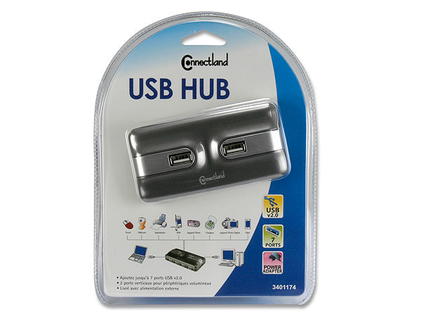 HUB 7 Ports USB v2.0