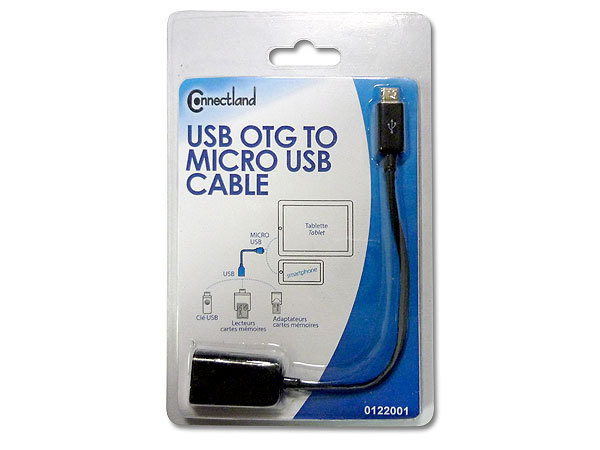 CABLE USB OTG VERS MICRO USB