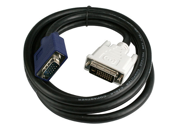 CABLE DVI I M VGA HD15M 5M
