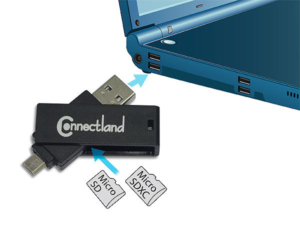 LECTEUR MULTI CARTES OTG MICRO USB