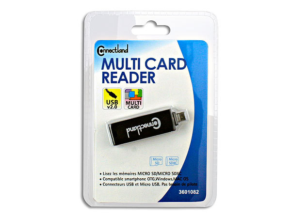 LECTEUR MULTI CARTES OTG MICRO USB