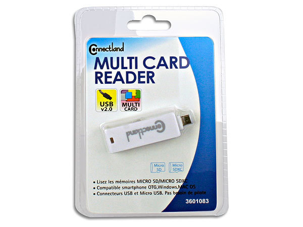 LECTEUR MULTI CARTES OTG MICRO USB