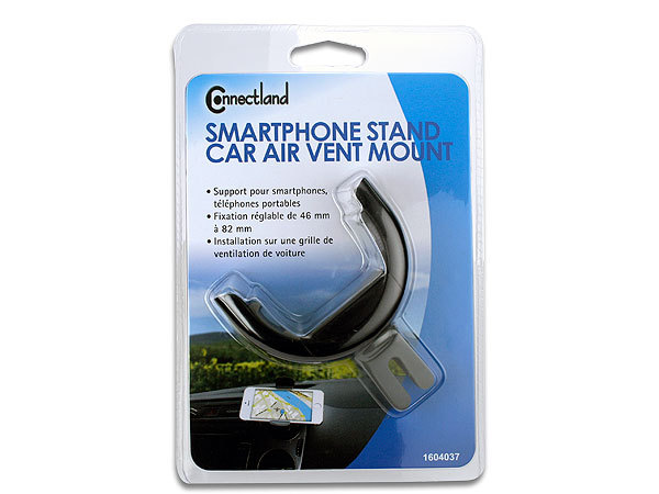 SUPPORT POUR SMARTPHONE SUR VENTILATION VOITURE