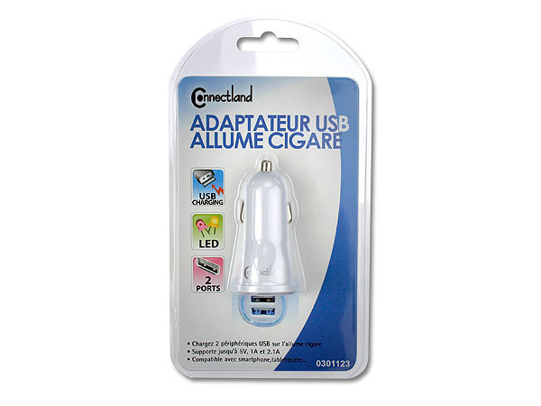 ADAPTATEUR USB ALLUME CIGARE