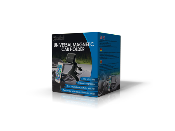 SUPPORT UNIVERSEL MAGNETIQUE DE VOITURE