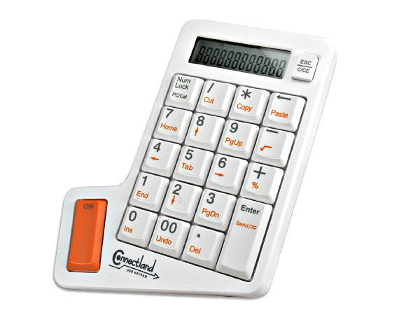 PAVE NUMERIQUE USB AVEC CALCULATRICE