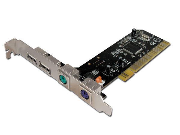 CARTE PCI USB V2.0 + 2 x PS2