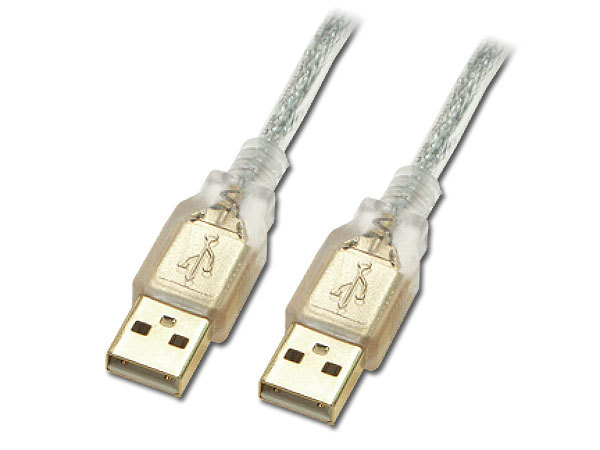 CABLE USB A MALE VERS A MALE 1.8M