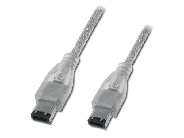 CABLE IEEE 1394A 6PINS/6PINS 2M