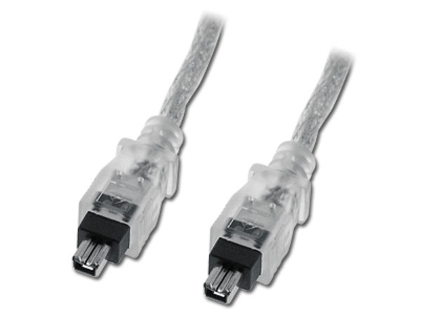 CABLE IEEE 1394A 4PINS/4PINS M-M 1,8M