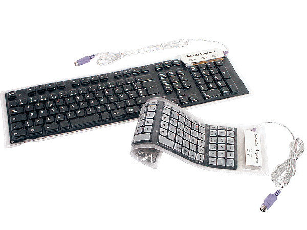 CLAVIER PLIABLE 88 TOUCHE PS/2