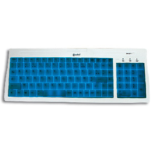 CLAVIER AZERTY LUMINESCENT PS/2