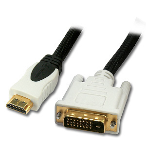 CABLE DVI-D SIMPLE MALE-HDMI M 3M