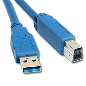 CABLE USB v3 A MALE VERS B MALE 1.8M