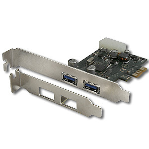 CARTE PCI EXPRESS 2 PORTS USB v3.0