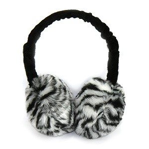 CASQUE STEREO AVEC MOTIF ZEBRE