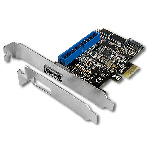 CARTE PCI EXPRESS COMBO SATA 6 Gb/s & IDE P-ATA 