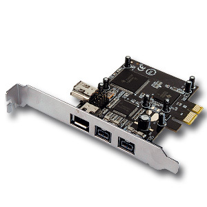 CARTE PCI EXPRESS 2 x 1394B + 1 x IEEE 1394A